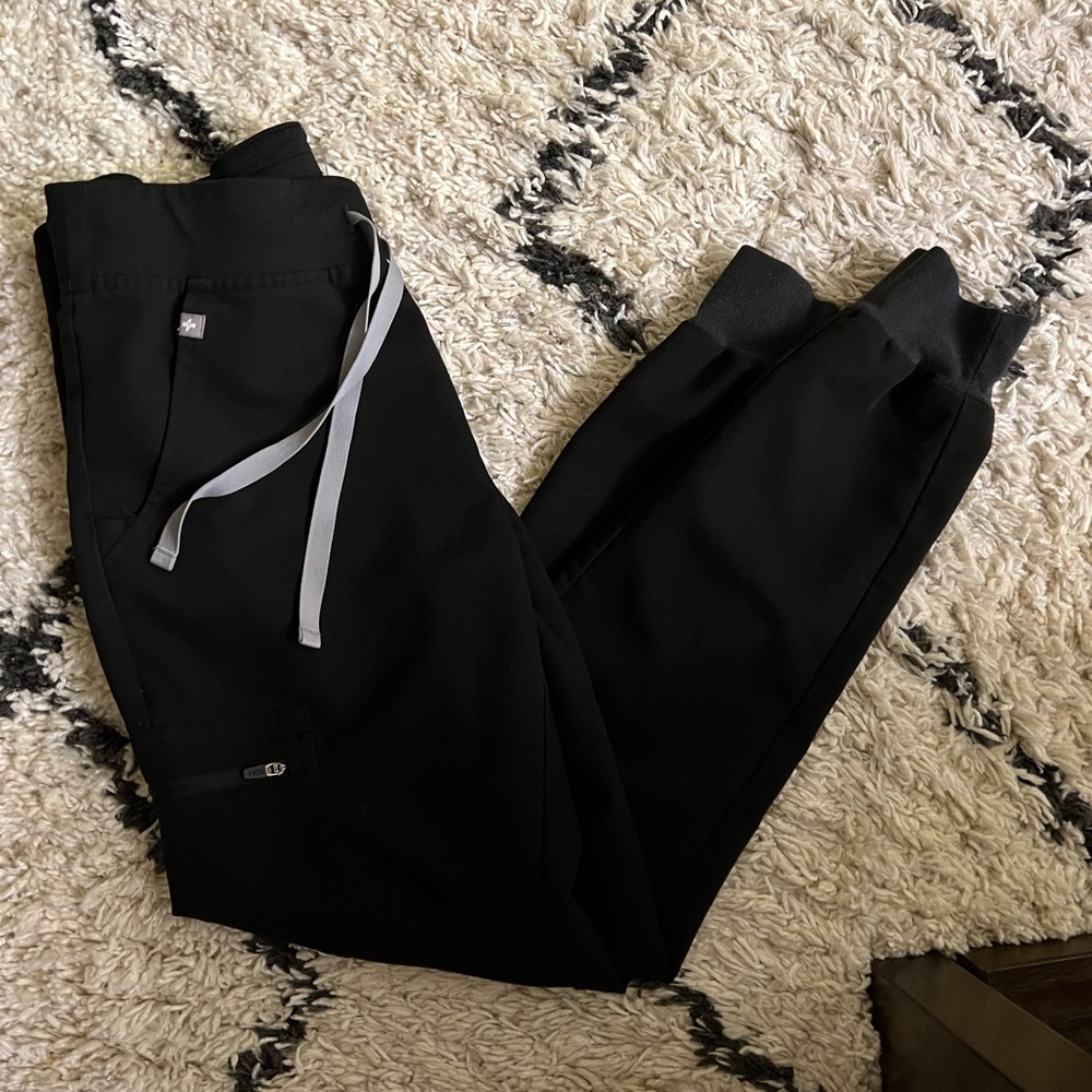 Figs black Zamora joggers